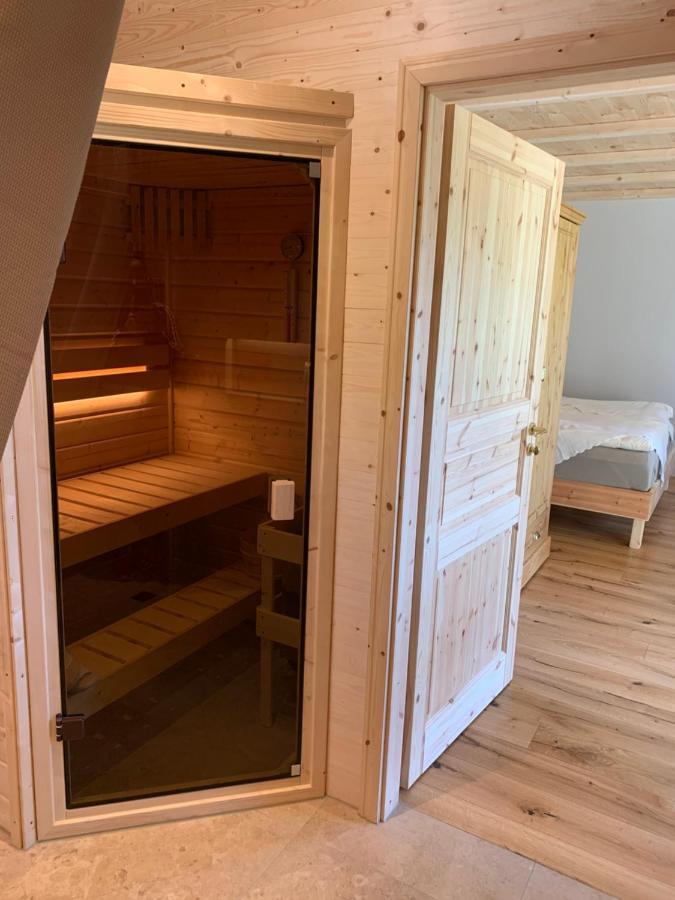 Idyllische Fewo Belling Spa - Eigene Sauna Und E-Ladesaeule Dresda Esterno foto